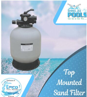 Carbon Steel Top Mounted Sand Filter, Specialities : 100% Water Leak, Pressure, Durable Lever Action Handle .