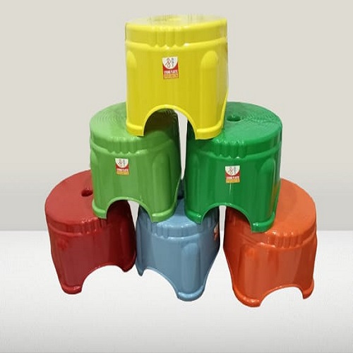 Plain Non Polished Plastic Stool, Color Red at Rs 39 / piece in