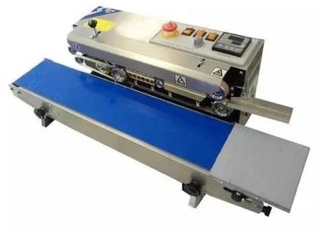 Electric Coated Mild Steel Horizontal Band Sealer Machine, for Packaging Use, Specialities : Efficient Performance