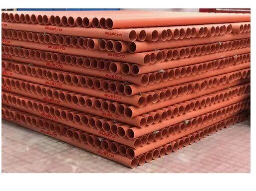 Red Austro UPVC Underground Pipe