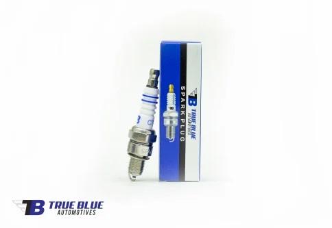 True Blue Motorcycle Spark Plug