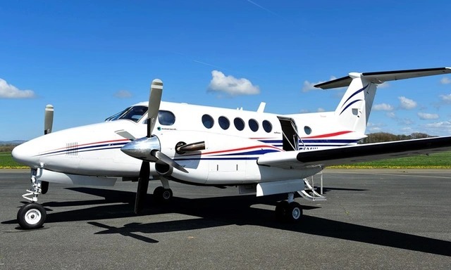 beechcraft king air b 200 twin engine turboprop aircraft