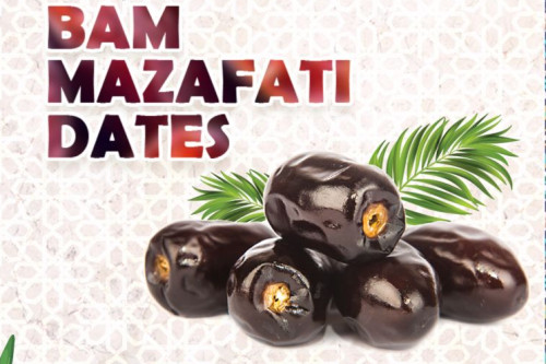 Bam mazafathi dates, Shelf Life : 12 Months