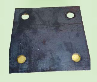 Mild Steel Base Plate 125x125mm for Industrial