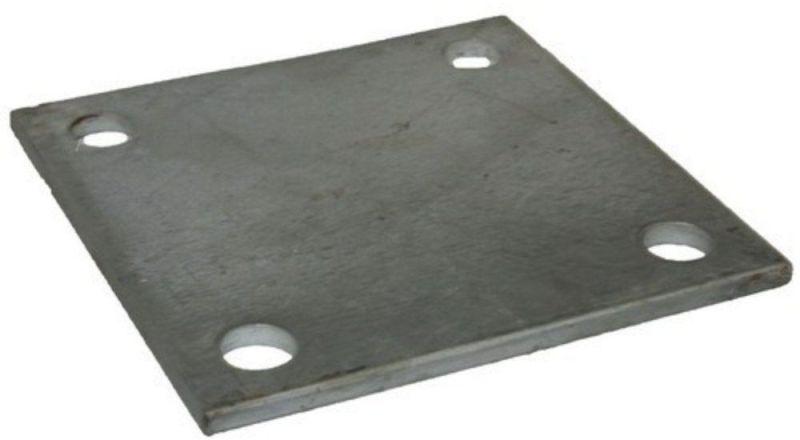 150x150mm Mild Steel Base Plate, for Industrial, Feature : Corrosion Resistance, High Quality, High Tensile