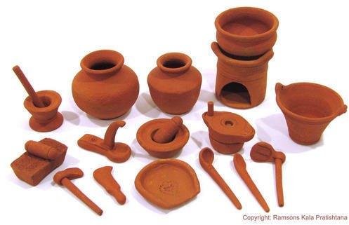 Brown EXSO decorative clay pots, Feature : Moisture Proof