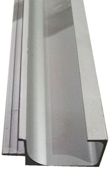 Light Aluminium G Handle Profile, Color : Silver