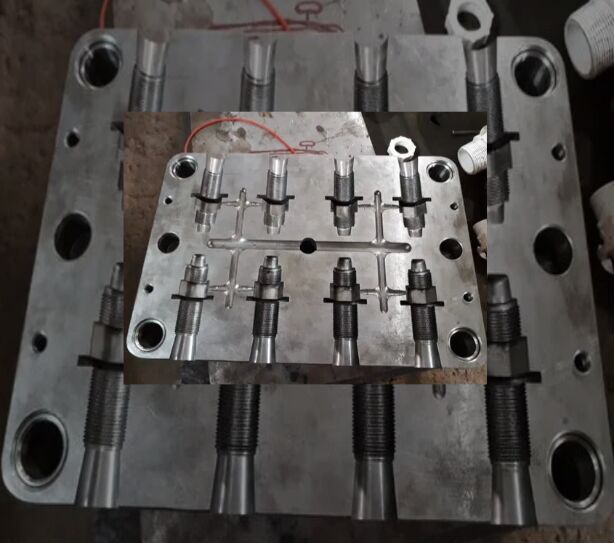Silver Stainless Steel Tank Nipple Mould