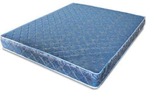 Blue Printed Spring Foam Bed Mattress