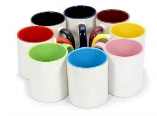 Multi Ceramic Colorful Coffee Mug, for Gifting, Size : Customized