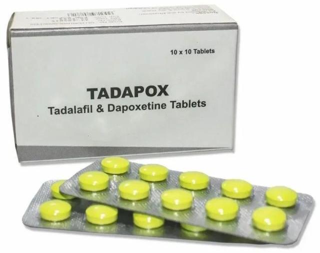 Tadapox Tadalafil Dapoxetine Tablets