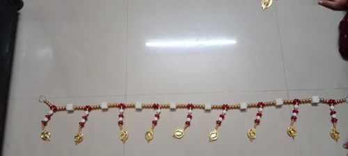 Multicolor Beads Fancy Handicraft Wall Toran, for Decoration, Style : Traditional