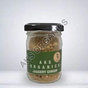 Brownish Sugarcane Ginger Jaggery, for Tea, Sweets, Packaging Size : 125 Gm