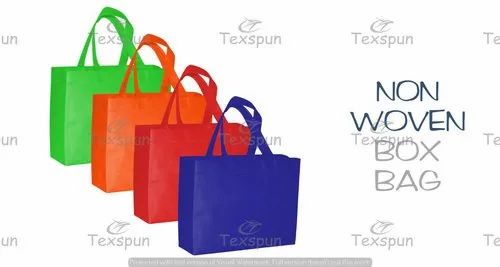 Printed Non Woven Loop Handle Shopping Bag, for Grocerry, Promotional, Capacity : 5 Kg