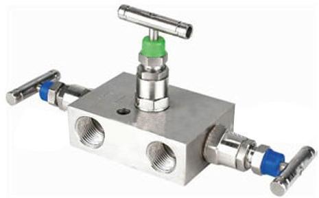 3 Way Remote Type Manifold Valve, Certification : ISO 9001:2008 Certified