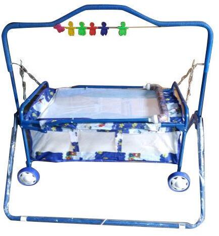 SS Baby Cradle, Color : Blue