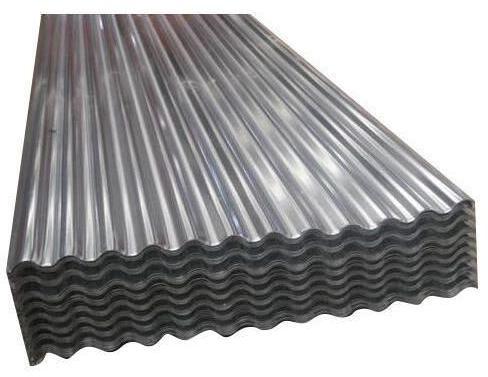 Galvanized Corrugated Sheets, Length : 1600 to 4500 mm