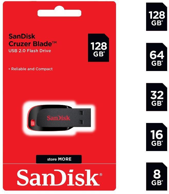 SanDisk 8GB 16GB 32GB 64GB 128GB USB Flash