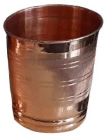 Round Glossy Copper Water Glass, Capacity : 250ml