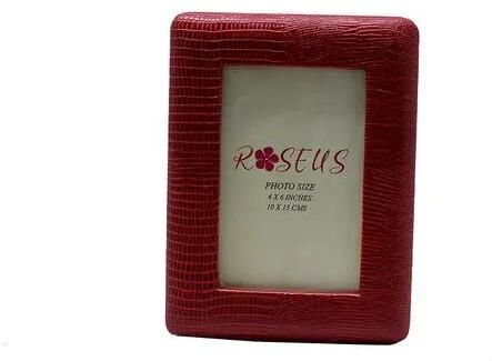 Leather Photo Frame, Size : 4x6 inch