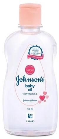 Johnsons Baby Oil, Packaging Size : 50ml