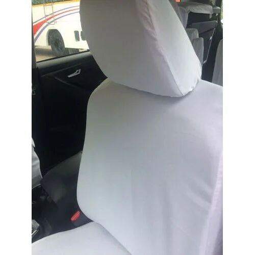 Cotton Car Seat Cover, Color : White