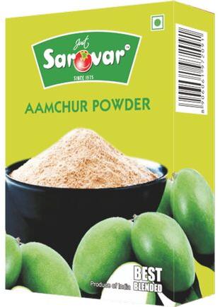 Just Sarovar Dry mango powder, Packaging Type : Box