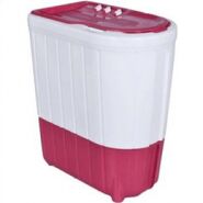 Semi Automatic Top Loading Washing Machine, Color : TULIP PINK, White