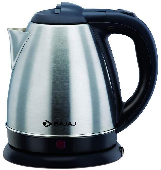 Bajaj Stainless Steel SS Cordless Electric Kettle, Capacity : 1.2 litres