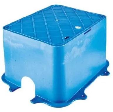 Plastic Water Meter Box, Color : blue black