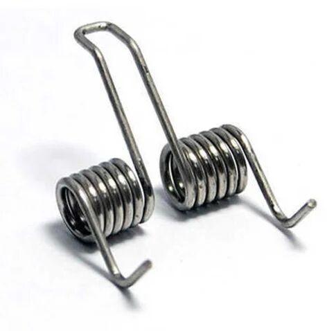 Viraj SS304 Polished Stainless Steel Double Torsion Spring, Packaging Type : Box