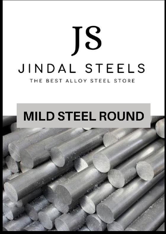 Non Poilshed Mild Steel Round Bar, for Industrial, Certification : ISI Certified