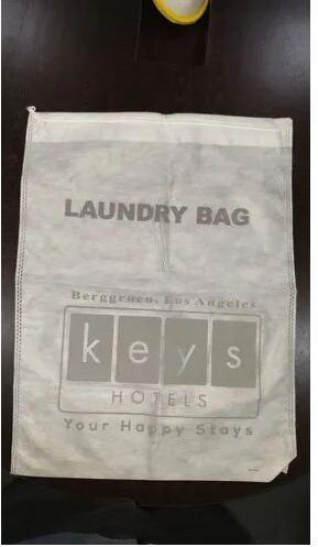 Non Woven Hotel Laundry Bag, Storage Capacity : 5- 7kg