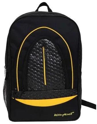 Polyester Backpack, Color : Black