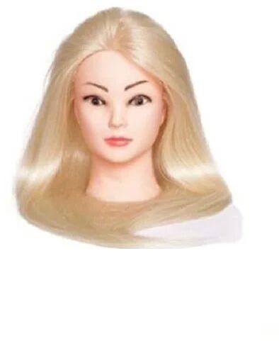 Fiberglass Hair Mannequin, Color : 100% White