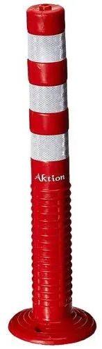 Aktion Safety PU Spring Post, Color : Red