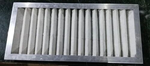 Rectangular Activated Carbon Pleated Filter