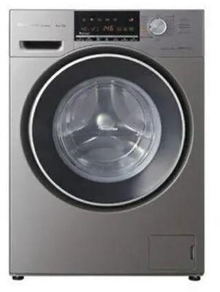 Front Load Washing Machine, Color : BLK