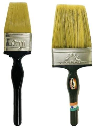 Paint Brush Wooden Handle, Color : BLACK