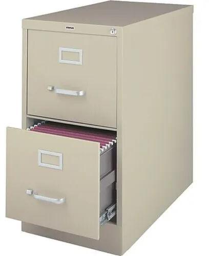 Paint Coated Iron File Cabinet, Color : Grey