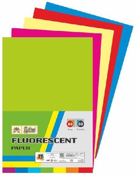 Lotus Fluorescent Paper