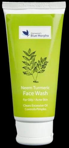 Neem Turmeric Face Wash, for Oily/Acne Skin, Form : Cream