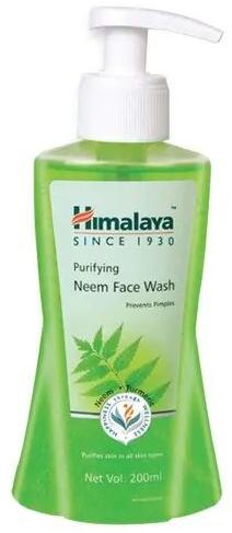 Himalaya Herbals Purifying Neem Face Wash, Packaging Type : Bottle
