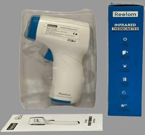 Reelom Infrared Thermometer, Color : White