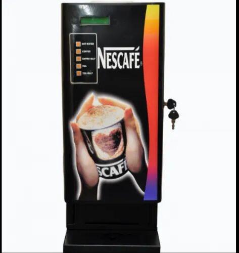 Mild Steel Instant Coffee Vending Machine, Voltage : 220V