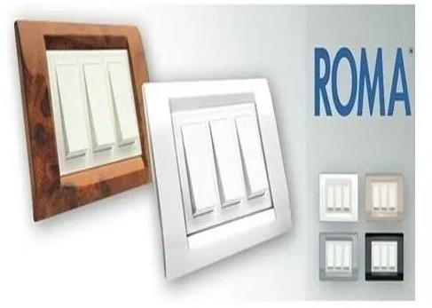Polycarbonate Anchor Modular Switches, Color : White