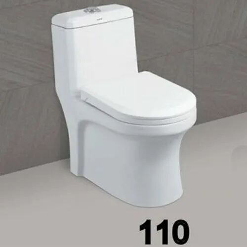 Ceramic Toilet Seat, Color : White