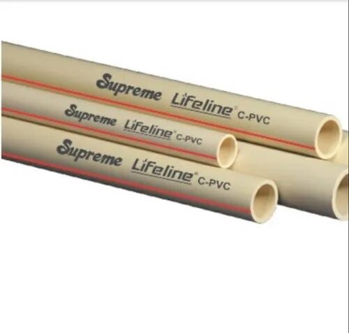 Supreme CPVC Pipe, Color : White