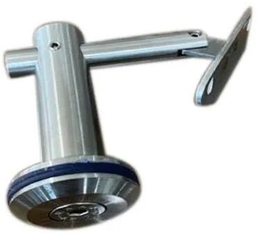 Stainless Steel Polished Staircase Railing Bracket, Color : Silver