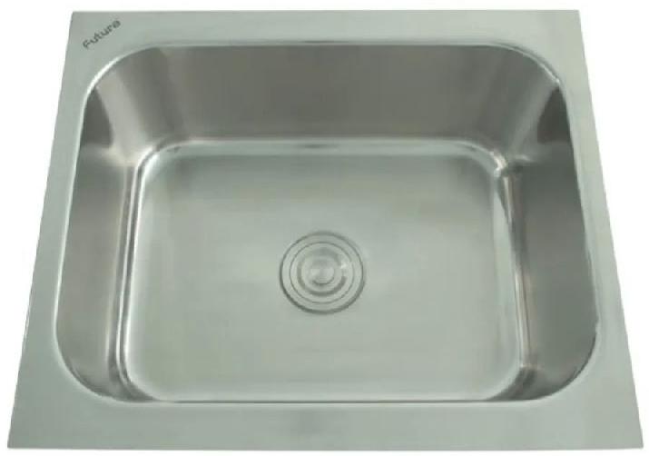 Rectangular Stainless Steel Futura Kitchen Sinks, Color : Silver